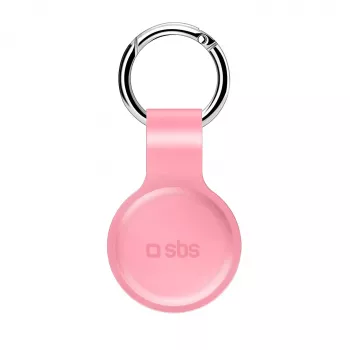 SBS silikonové pouzdro pro Apple AirTag růžové
