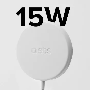 SBS magnetická 15W bezdrátová nabíječka