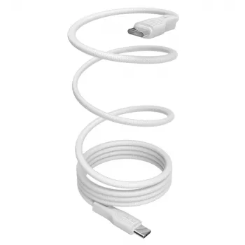 PURO ELEKTRIK magnetický kabel USB-C na USB-C 60W USB 3.2 (20 Gbit/s) 1 m bílý