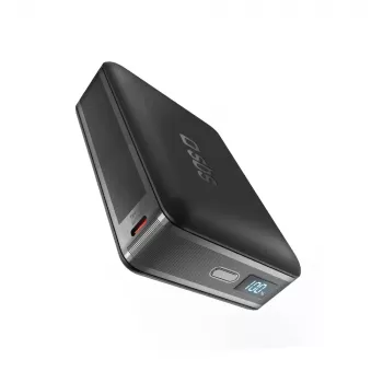 SBS HD 30W 10000mAh USB-C Power Bank s LCD displejem - černá