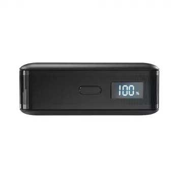 SBS HD 30W 10000mAh USB-C Power Bank s LCD displejem - černá