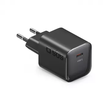 Nástěnná nabíječka STEP BY STEP SBS 30W 1C černá USB-C