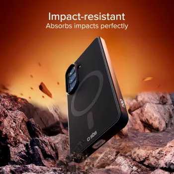 Pouzdro SBS Full Active Case D3O pro Samsung Galaxy S26 s MagSafe – černé