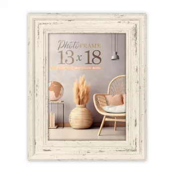 ZEP Palermo bílý 15x20 plastový rámeček PM268W