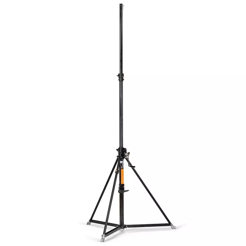 Manfrotto Super Wind-Up stativ černá ocel
