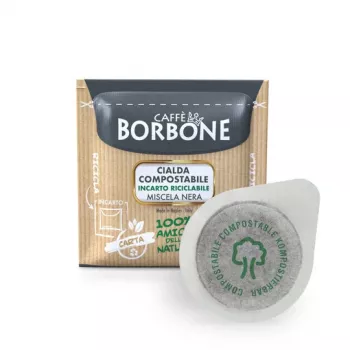Kávové pody Caffè Borbone Miscela Nera 44mm ESE System 100 ks 7,2 g
