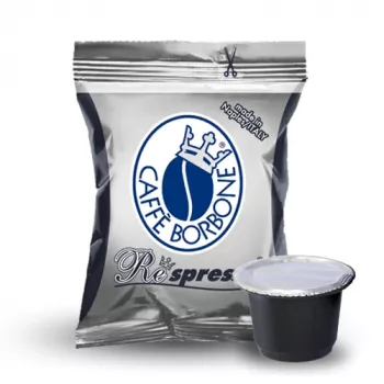 Kávové kapsle Caffè Borbone Respresso Miscela Nera 50 x 5 g pro Nespresso OriginalLine