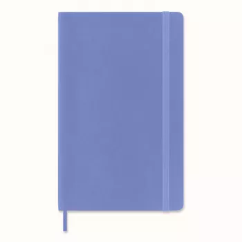 Zápisník Moleskine Classic Notebook Large A5 linkovaný Hydrangea Blue s flexibilní vazbou