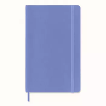 Zápisník Moleskine Classic Notebook Large A5 linkovaný Hydrangea Blue s flexibilní vazbou