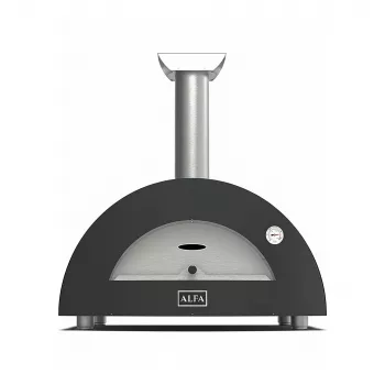 Venkovní pizzová pec na dřevo Alfa Forni Moderno 2 Pizze Wood Grey
