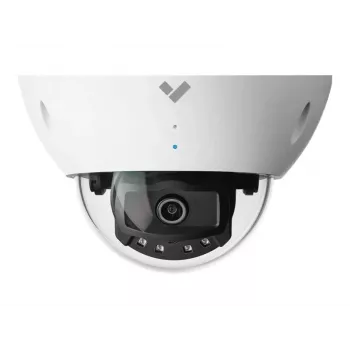 Verkada CD42-E Network Surveillance Camera - Dome - Outdoor - Vandal Resistant - Color Day/Night - 5 MP - 2688 x 1944 - Fixed Iris - Fixed Focal Length - LAN 10/100 - PoE+