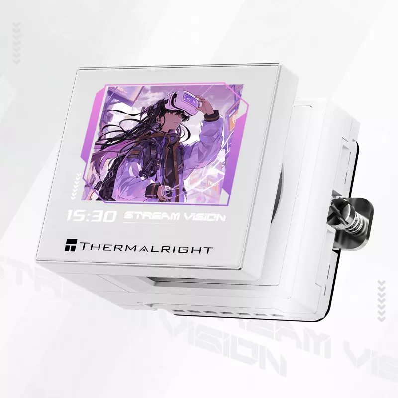 Chladič CPU Thermalright Stream Vision 360 White