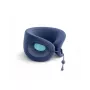 Cestovní krční polštář Cabeau Evolution X - Sapphire Dark Blue/Light Blue