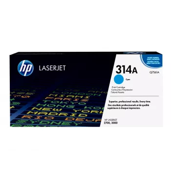 HP 314A originální tonerová kazeta cyan Q7561A pro Color LaserJet 2700, 3000 Series