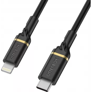 OtterBox Standard kabel USB-C na Lightning 1 m Black Shimmer certifikace MFi 60W PD