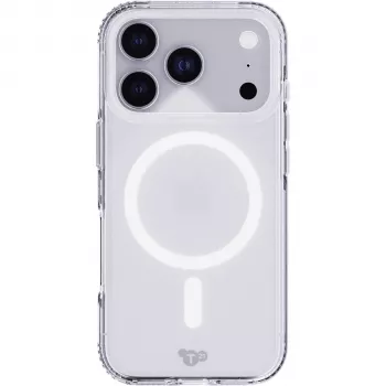 Tech21 EvoClear MagSafe pouzdro pro iPhone 17 Pro – průhledné – ochrana proti pádu 3,6 m
