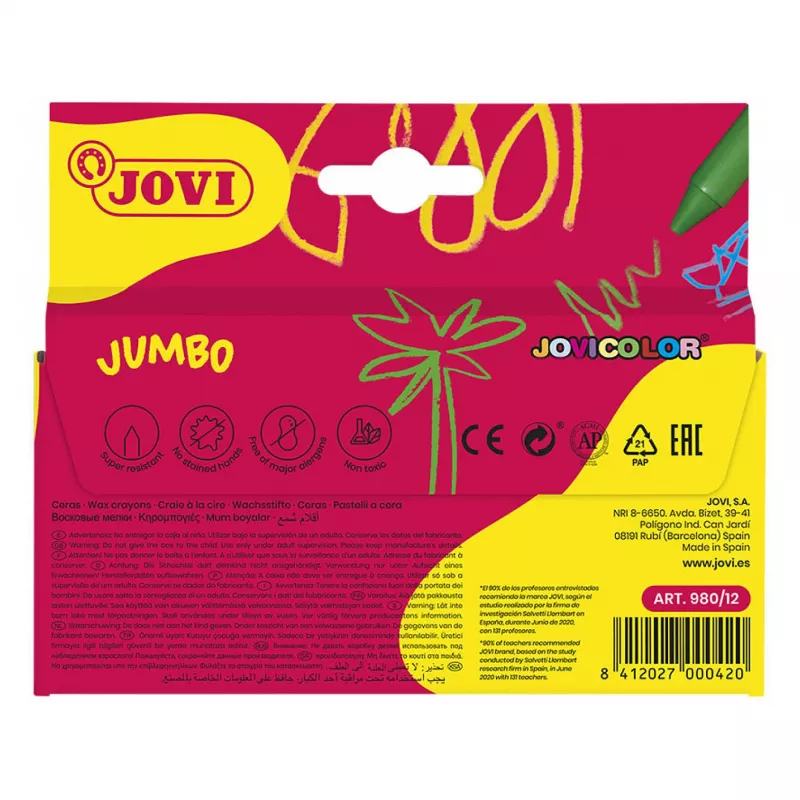Voskovky Jovi Jumbo mix 12pack