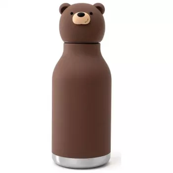 Asobu Bestie Brown Bear 460 ml Children's Insulated Bottle