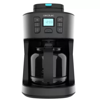 Filtrační kávovar Cecotec Coffee 66 Grind & Drop s kónickým mlýnkem, 1,2 l, 900 W, černý