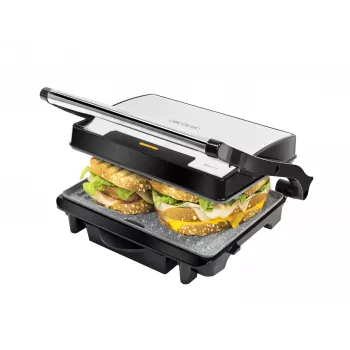 Kontaktní gril Cecotec Rock'nGrill 1500 Rapid Silver
