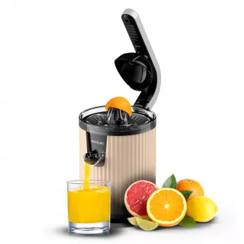 Cecotec Xqueeze RetroJuice 600 Slow Juicer 600W Beige