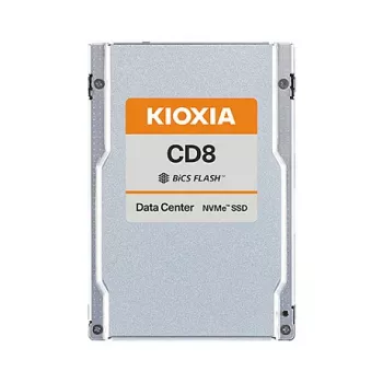 Kioxia CD8-V Series KCD81VUG12T8 12,8 TB SSD, 2,5 inch U.2 (15 mm) NVMe Gen4, datové centrum, smíšené použití, 3 DWPD