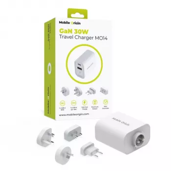 Mobile Origin 30W cestovní nabíječka MO14 EU/USA/UK/AUS