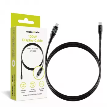 Mobile Origin 100W Display Cab USB-C na USB-C CB2 1,5 m