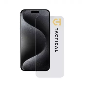 Tactical Glass Shield 2.5D ochranná fólie displeje pro Apple iPhone 15 Pro Max čirá