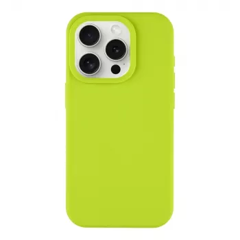 Tactical zadní kryt Velvet Smoothie pro iPhone 15 Pro - Avocado Green