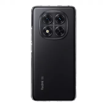Tactical zadní kryt TPU pro Xiaomi Redmi Note 14 Pro 5G průhledný