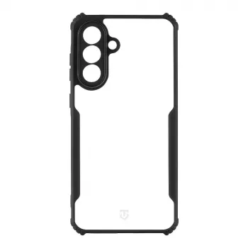 Zadní kryt Tactical Quantum Stealth pro Samsung Galaxy A56 5G, průhledný/černý