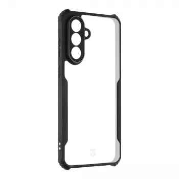 Zadní kryt Tactical Quantum Stealth pro Samsung Galaxy A56 5G, průhledný/černý