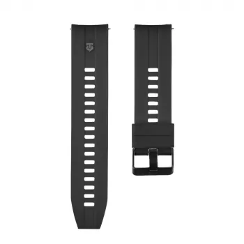 Tactical Quick Release silikonový pásek 22mm černý