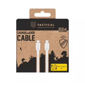 Tactical Stitch Thread kabel USB-C/USB-C bílý