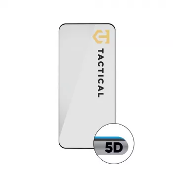 Ochranné sklo Tactical Glass Shield 5D pro Honor 400 Lite, černé