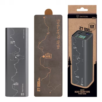 Tactical Squad Head Quarters 65W 27000mAh power banka