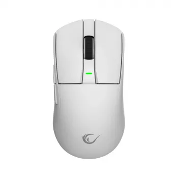 Rampage Zenith Pro bezdrátová herní myš 26000 DPI bílá + 4KHz přijímač PAW3395 BT 5.2