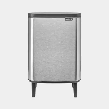 Brabantia BO odpadkový koš HI 12 l matná ocel odolná proti otiskům prstů