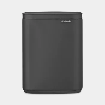 Odpadkový koš Brabantia Bo 7 litrů, Mineral Infinite Grey