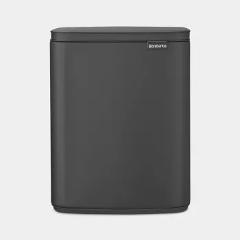 Odpadkový koš Brabantia BO 12 litrů, Matte Infinite Grey