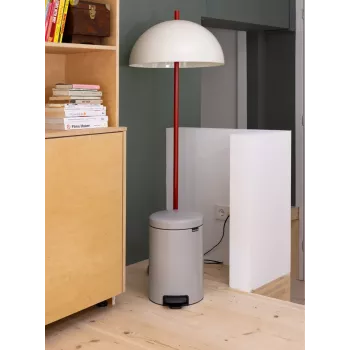 Šlapací odpadkový koš Brabantia Newicon 12 l, Soft Grey (252303)