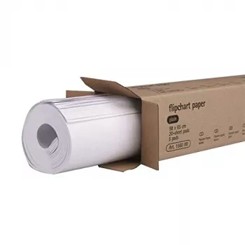 LEGAMASTER flipchartový papírový blok čtverečkovaný 5 bloků - 650 x 980 mm - 80 g/m² - bílý