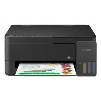 Epson EcoTank L3310 Multifunction Ink Tank Printer - Colour - A4 - Print, Scan, Copy - USB 2.0 - Up to 33 ppm (Draft Black) - 5760 x 1440 DPI - 3 pl - Manual Duplex - 100 Sheet Input - 4.1 kg