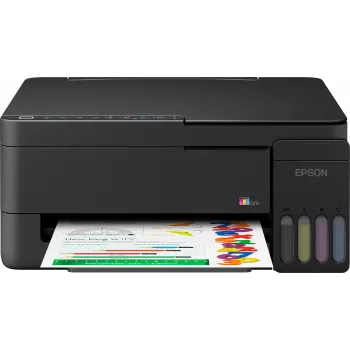 Epson EcoTank L3351 multifunkční tiskárna - barevná - A4 - tisk, skenování, kopírování - inkoustová - 33 str./min černá koncept - USB, Wi-Fi, Wi-Fi Direct - černá