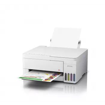 Multifunkční inkoustová tiskárna Epson EcoTank L3356, barevná, A4, 33 str./min, USB, Wi-Fi, bílá