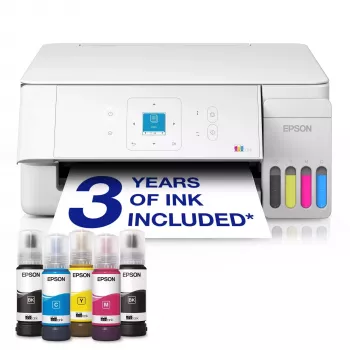 Multifunkční tiskárna Epson EcoTank L3366, barevná, A4, 33 str./min, WLAN, LCD 3,7 cm, bílá