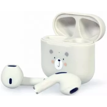 Náhlavní souprava Gembird Teddy White On-Ear s mikrofonem