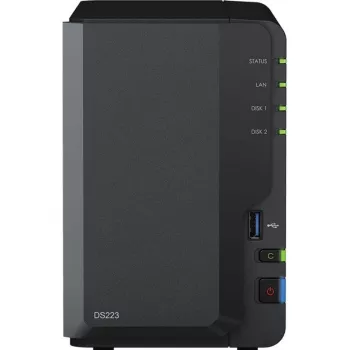 Synology DS223 RED 12 TB (2x 6 TB) 2-bay stolní NAS