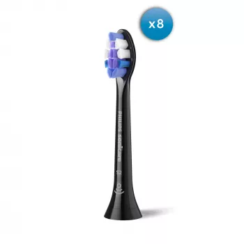 Philips Sonicare S2 Sensitive HX6058 náhradní hlavice kartáčku 8 ks černé